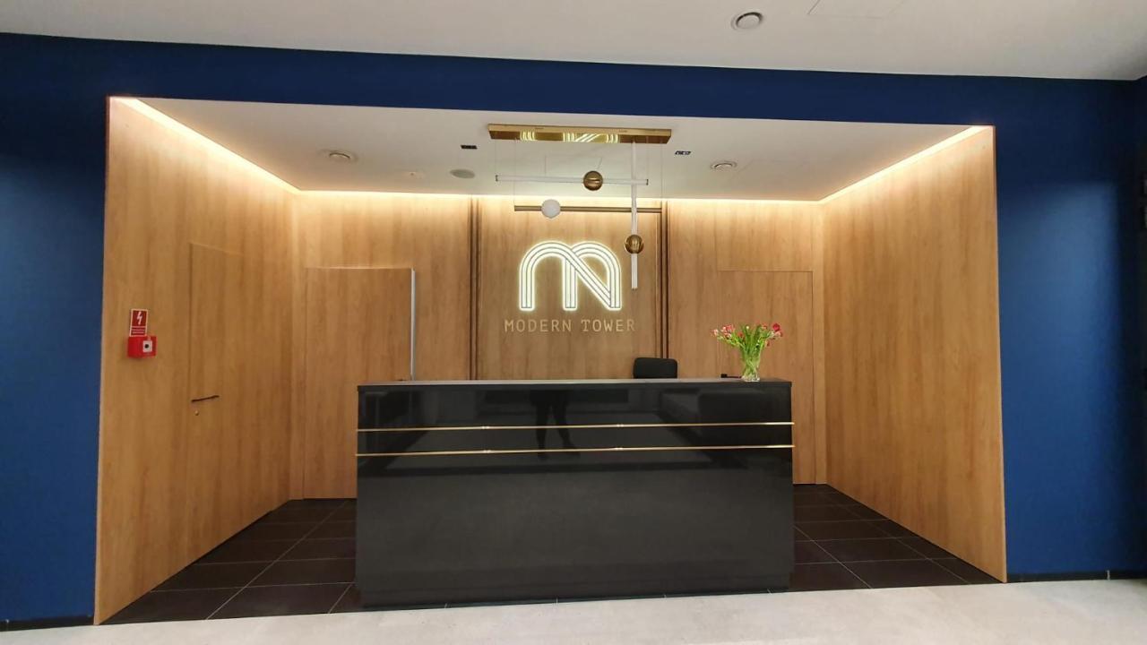 Apartament Bursztynowy Modern Tower Gdynia Zewnętrze zdjęcie